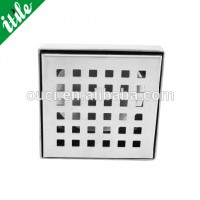 Outdoor stainless steel Square hole floor drain