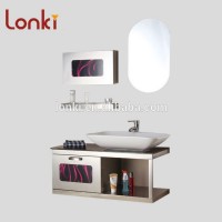 Modern stainless steel bathroom furniture