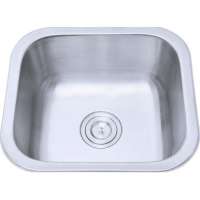 Single Bowl Stainless Steel Sink For Mini Food Wash Basin