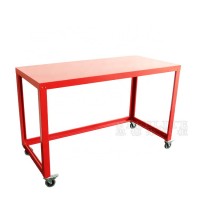 Hot Sale Movable Workstations Steel Work Table Metal Workbench With Wheel For Sale