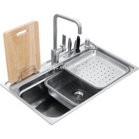 bathroom sink cUPC sink stainless steel kitchen sink with drain board oval and rectangle shape