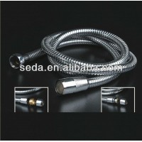 Stainless steel double lock shower hose for toilet