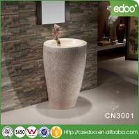 Modern design never fade colorful jade glaze pedestal basin series