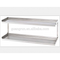 Wall Mount Stainless Steel Storage Rack GR-419