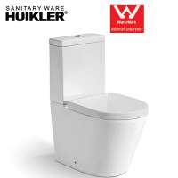 Watermark CE Certifircate of Bathroom water closet A-8057 two piece wash down toilet