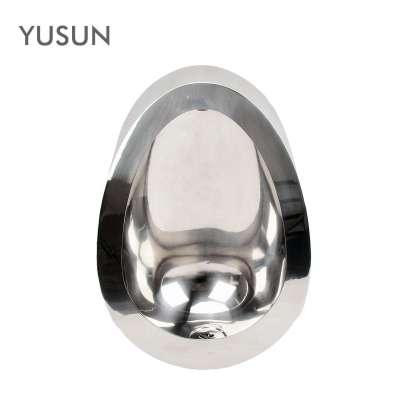 Sanitary Ware Wall Mounted 304 Stainless Steel Sensor Urinal Bowl