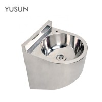 YUSUN Prison Jail High Security Wall Mounted Stainless Steel Wash Basin